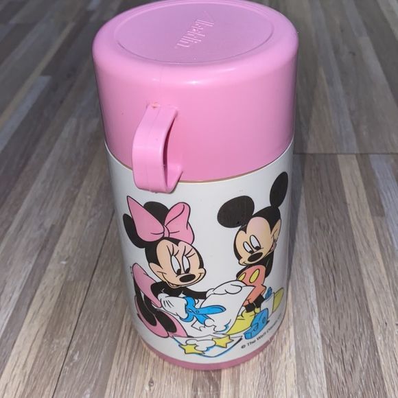 Disney Kitchen Waltdisney Mickey Minnie Mouse Lunchbox Thermos